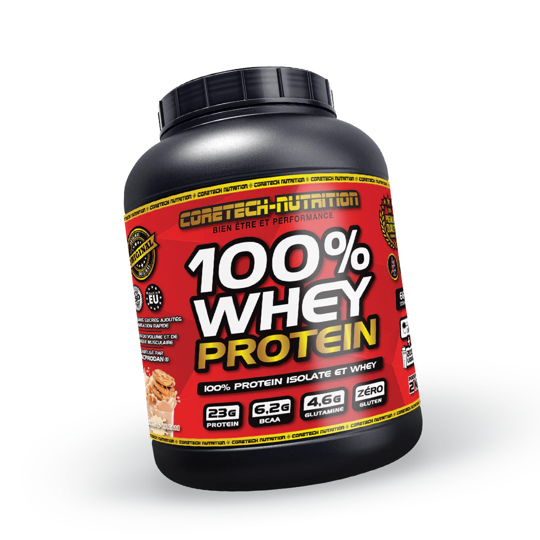 100% whey protein coretech nutrition