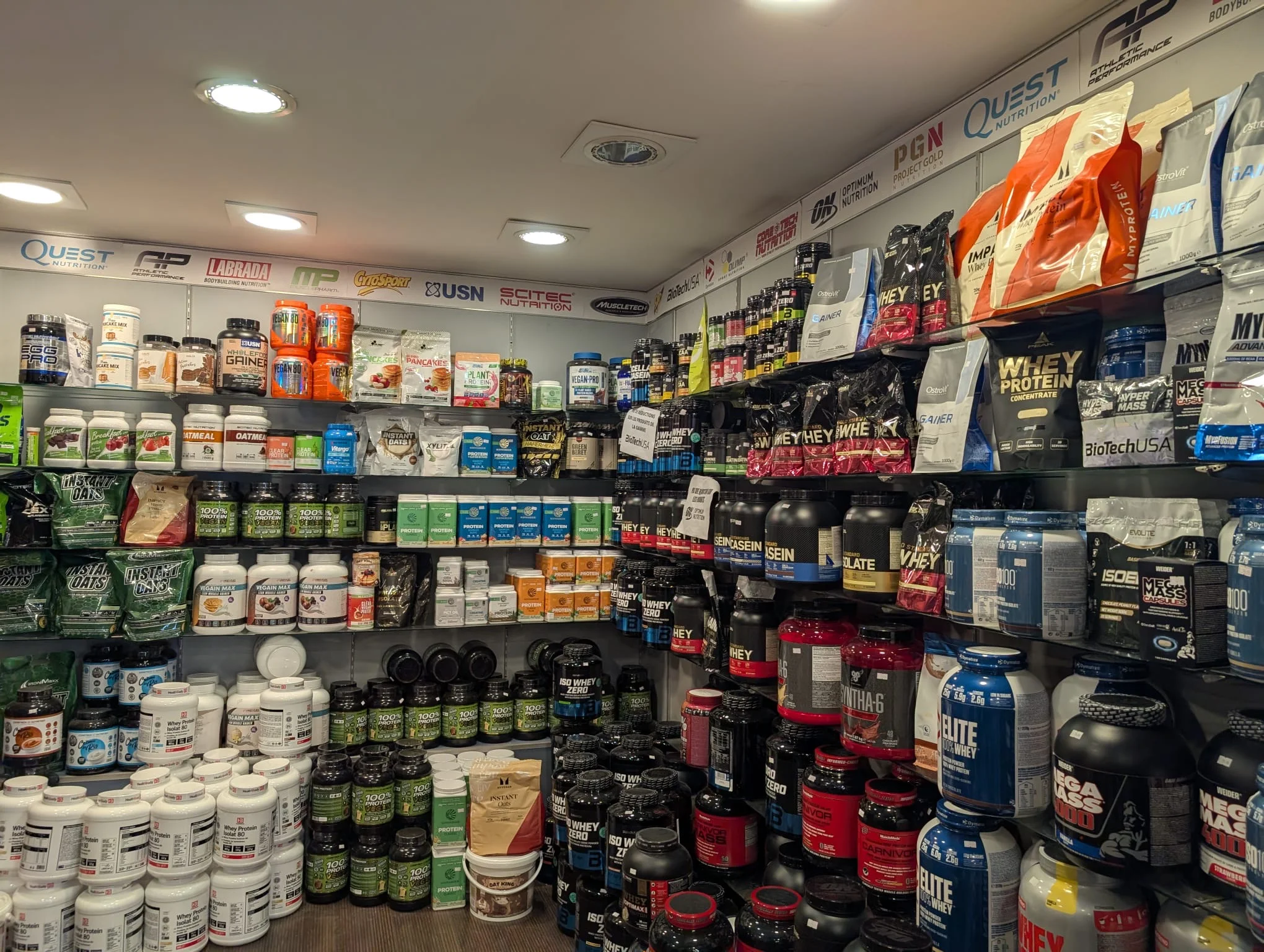 boutique proteines et complements alimentaires Paris