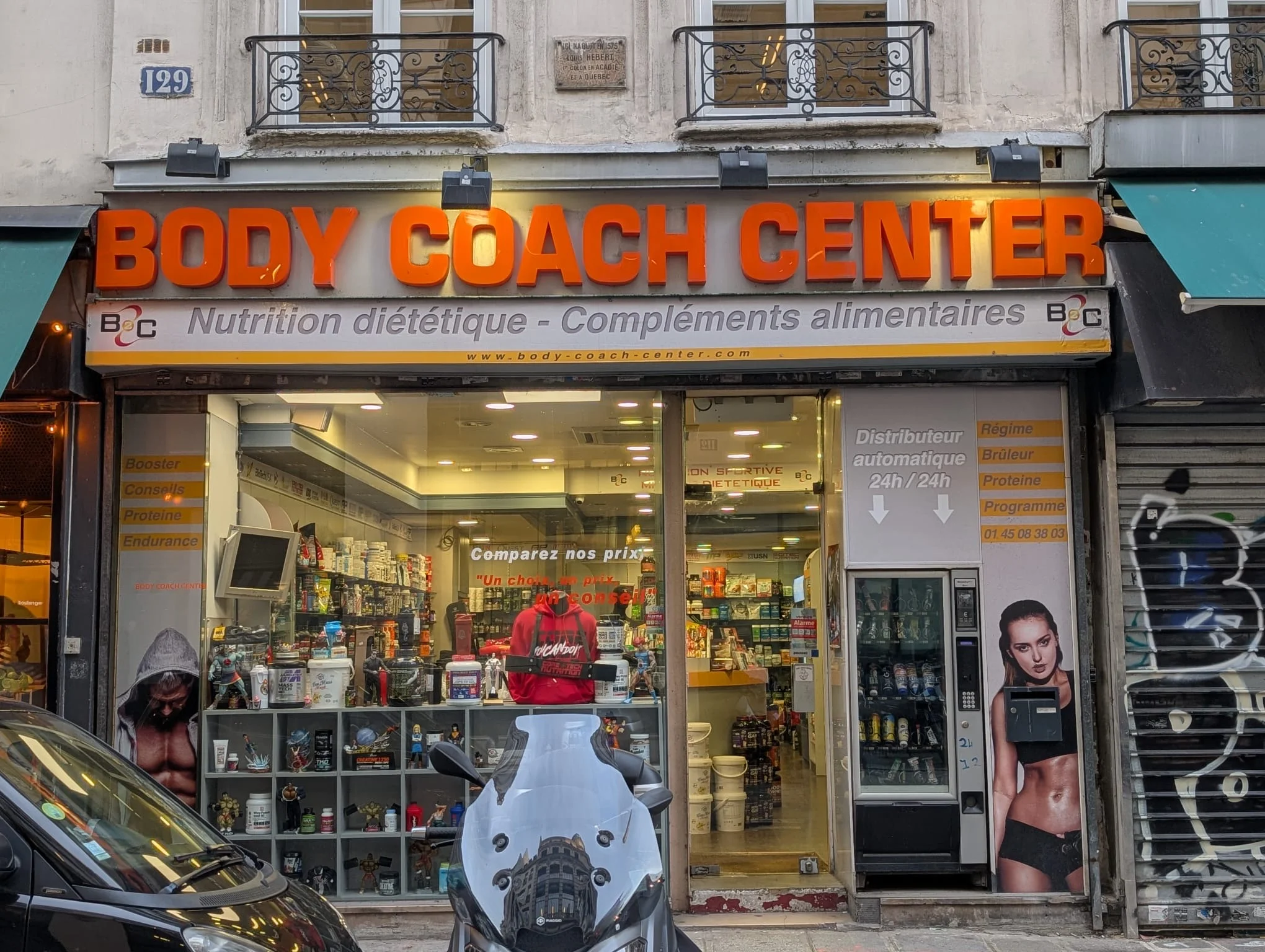 magasin nutrition boutique coach center paris